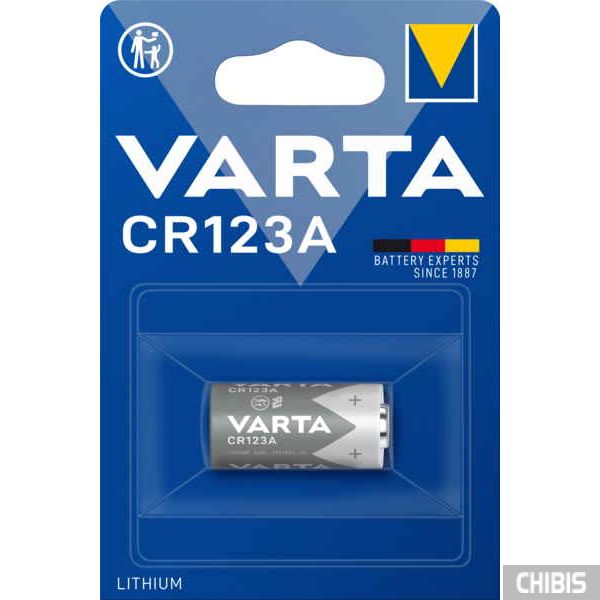 Батарейка Varta CR123A 3V Lithium 6205