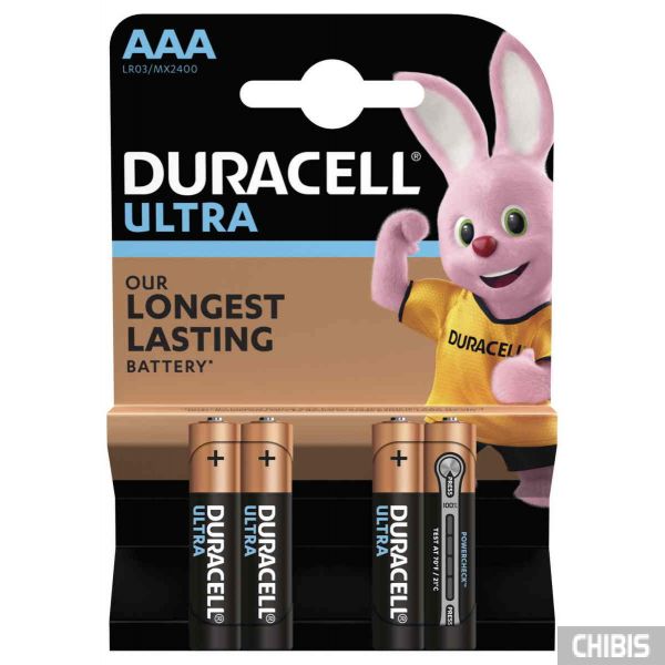 Duracell Ultra Power AAA LR03 1.5V Alkaline 4 шт.