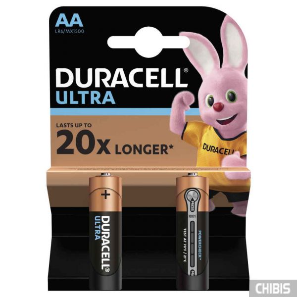 Батарейки Duracell AA Ultra MX1500 1.5v 2 шт