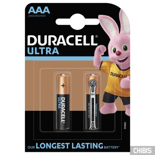 Батарейка Duracell Ultra Power MX2400 LR03 1.5V Alkaline 2 шт.