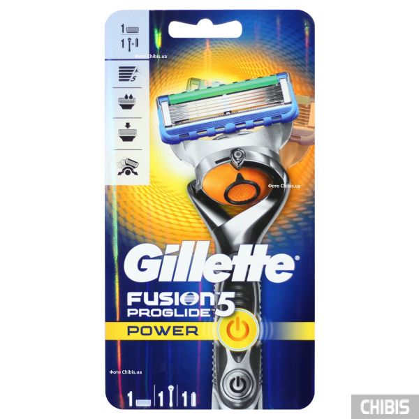 Бритва Gillette Flexball Fusion ProGlide Power с 1 кассетой