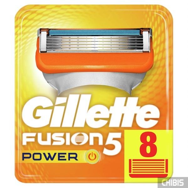 Gillette Fusion Power лезвия для бритвы 8 шт 7702018877621