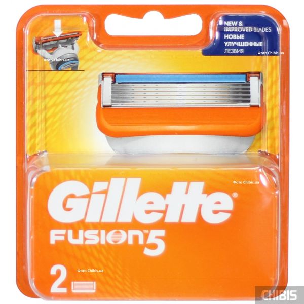 Gillette Fusion кассеты для станка 2 шт.