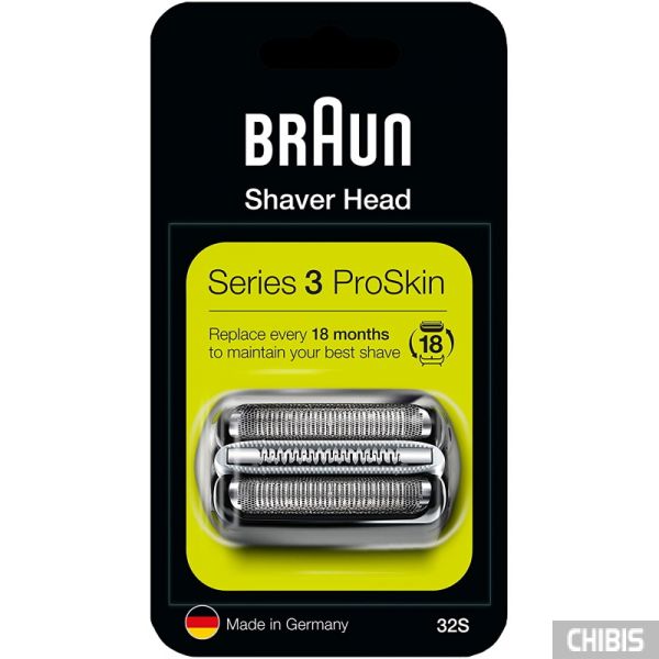 етка Braun 32S в блистерной упаковке