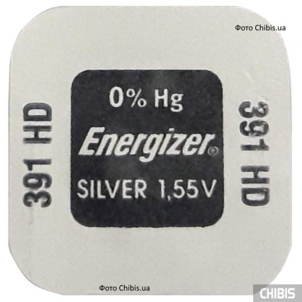 Батарейка 1120 Energizer 391 Silver Oxide 1.55V 1 шт.