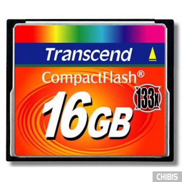 Карта памяти Transcend Compact Flash 133x 16Gb