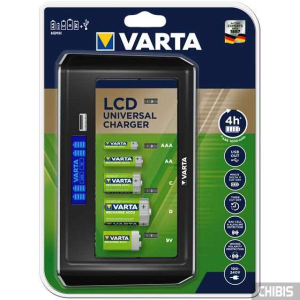Зарядное устройство Varta LCD Universal Charger