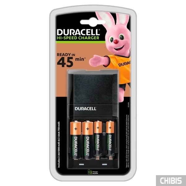 Зарядное устройство Duracell CEF27 + 2 шт AA 1300 + 2 шт AAА 750 mAh
