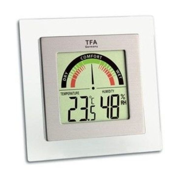 Термогигрометр TFA (305023), 87х88х18 мм.