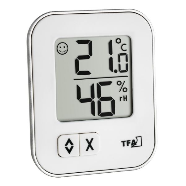 Термогигрометр цифровой TFA Moxx 30502602 белый