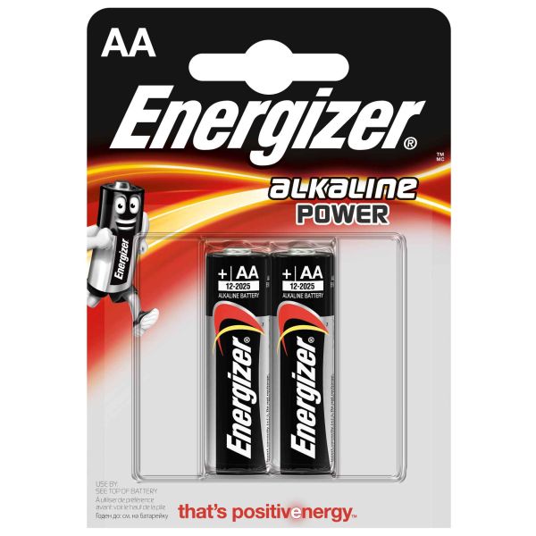 Батарейка АА Energizer Alkaline Power 2шт.