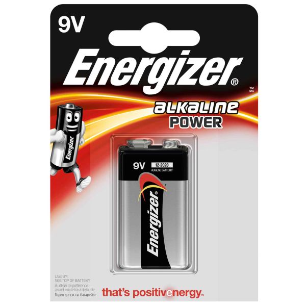 Батарейка Energizer 6LR61 9V Alkaline Power