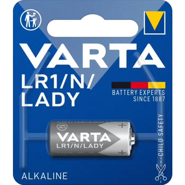 Батарейка Varta LR 1 Alkaline 1.5V 1 шт