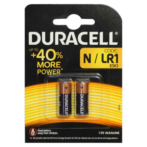 Батарейка N / LR1 Duracell Alkaline 1.5V 2/2 шт