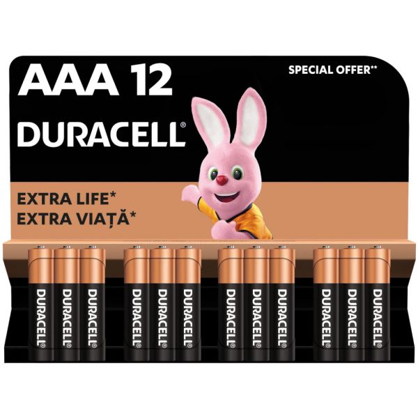 Батарейка ААА Duracell Basic 12 шт