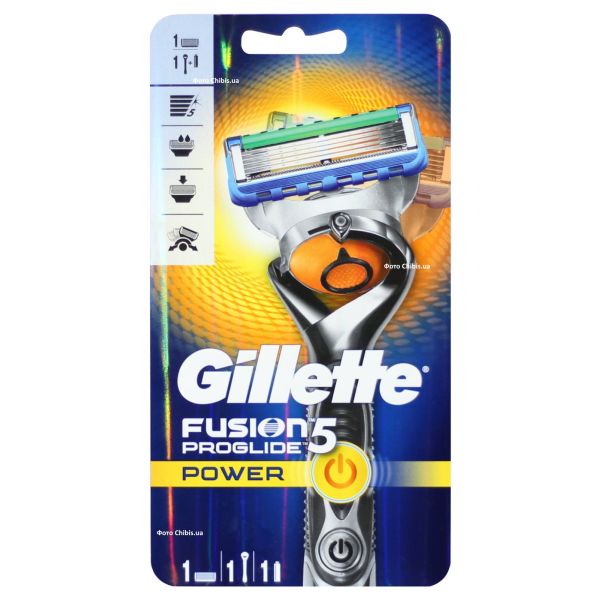 Бритва Gillette Flexball Fusion ProGlide Power с 1 кассетой