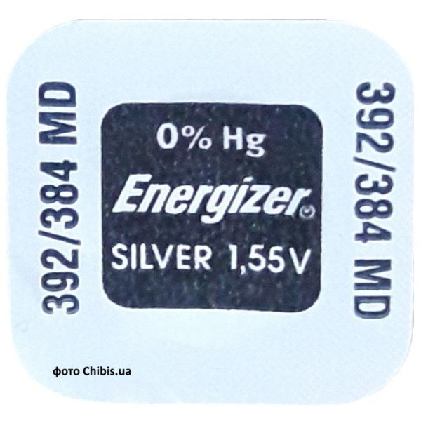 l736 батарейка Energizer 1.55V Silver Oxide 1 шт