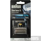 Сетка и режущий блок Braun 8000 51S / Series 5 / Activator / ContourPro / 360 Complete, серебристый
