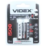Аккумулятор Videx AA 1500 mAh Ni-Mh блистер 2 шт