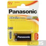 Батарейка Крона Panasonic 6LR61 9V Alkaline Power 9V 1 шт.
