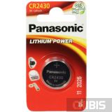 Батарейка 2430 Panasonic CR-2430EL/1B 3V Литиевая