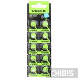 Батарейки Videx AG0 / LR521 10 шт