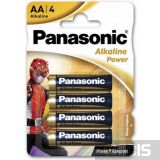 Батарейка Panasonic Alkaline Power LR06 1.5V Ragers блистер 4 шт.