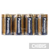 Батарейка D Panasonic Alkaline Power LR20 1.5V пленка 4/4 шт