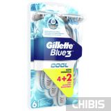 Gillette Blue 3 станок одноразовый 6 шт.