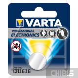 Батарейка Varta CR1616 блистер 1 шт