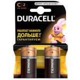 Батарейка C Duracell Basic 1.5V / Alkaline / 2/2 шт. блистер 5000394052529