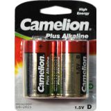 Батарейка D Camelion LR20, 1.5V, Alkaline упаковка на 2 шт 0873999000005 