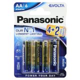 Батарейка АА Panasonic Evolta LR06 1.5V Alkaline 6 шт