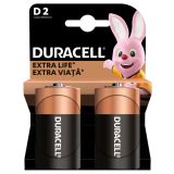Батарейка LR20 Duracell D Basic 1.5V Alkaline 2 шт