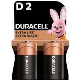 Батарейка LR20 Duracell D Basic 1.5V Alkaline 2 шт