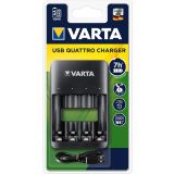 Зарядное устройство АА ААА Varta Value USB Quattro Charger Pro 4x 57652101401