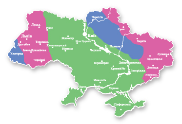 Качество воды - Карта Украины