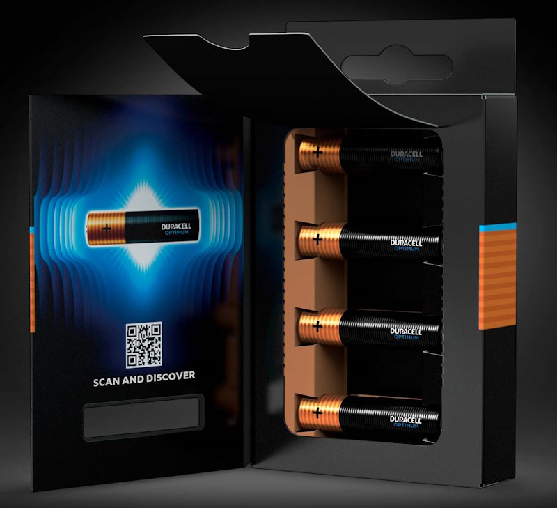 Новая упаковка батареек Duracell Optimum